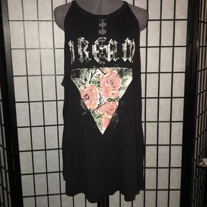 Floral D.R.E.A.M tank